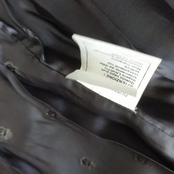 JOHN VARVATOS STAR USA BAND COLLAR LEATHER JACKET - Picture 5 of 10